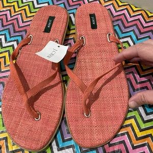 New-J Crew Flip Flops Size 7